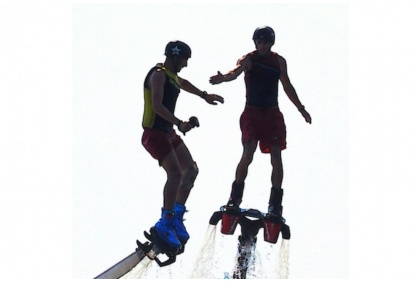 Flyboard® dla dwojga z nagraniem w Warszawie