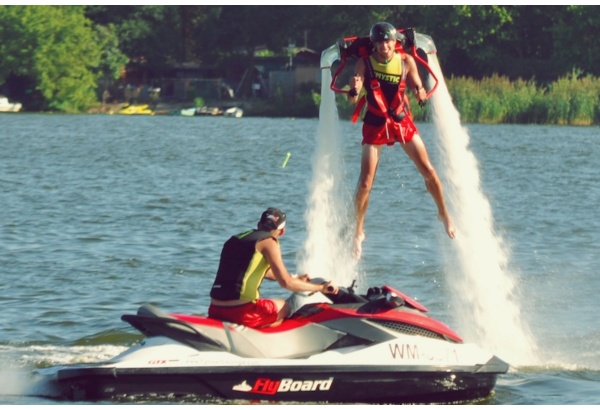 Jetpack By ZR® z nagraniem w Warszawie