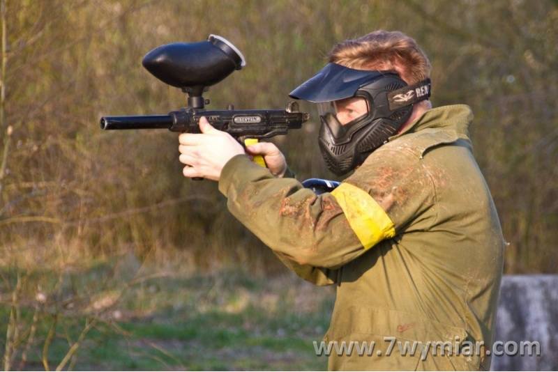 Voucher kwotowy na Paintball 7 Wymiar w okolicach Bydgoszczy