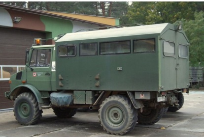 Samodzielne prowadzenie samochodu UNIMOG + zwiedzenie Muzeum Techniki Wojskowej Gryf