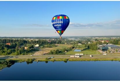Lot balonem nad Kłajpedą z „Centrum Lotniczym”