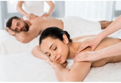Masaż relaksacyjny całego ciała dla dwojga w salonie Etna SPA