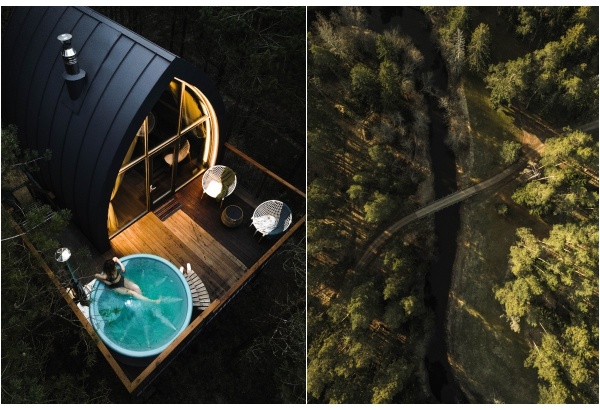 Nocleg w bungalowie 4 metry nad ziemią – „Jungle SPA“