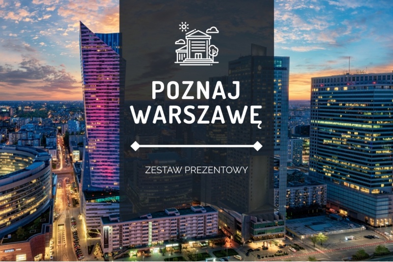 Zestaw prezentowy "Poznaj Warszawę"