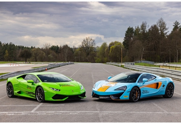 Jazda za kierownicą-pojedynek McLaren vs Lambo
