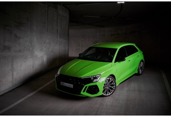 Jazda Audi RS3 ulicami Katowic