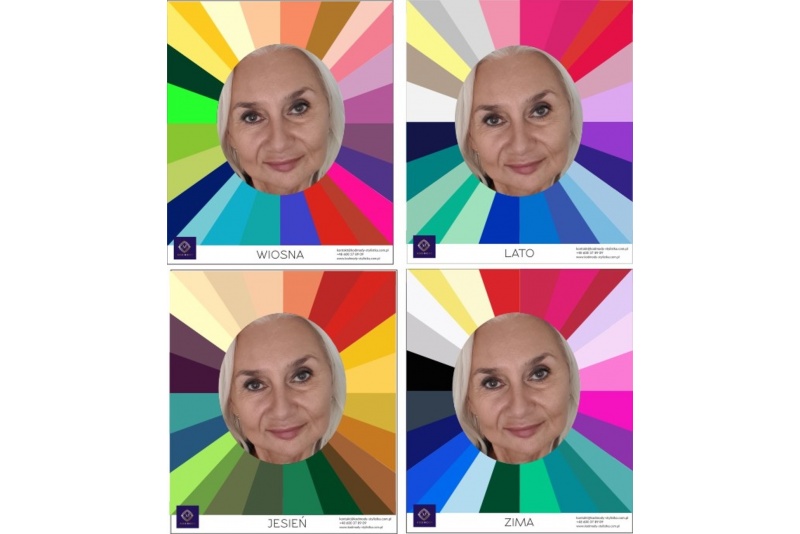 Analiza kolorystyczna ze stylistką w Warszawie