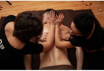 Nauka masażu dla dwojga w salonie Biotigo we Wrocławiu