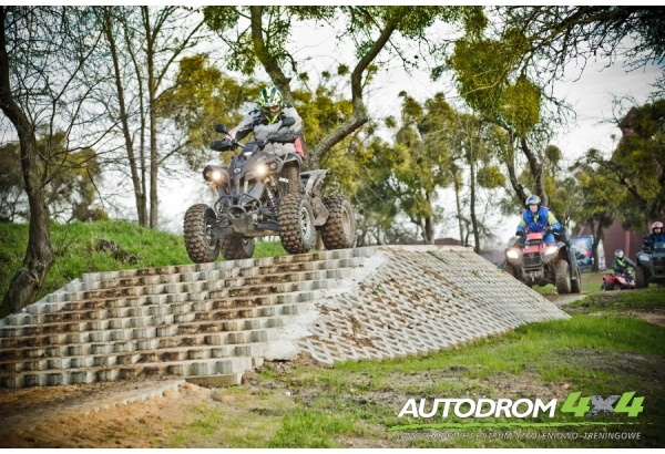 Samodzielna jazda quadem na torze off road w Książu Wielkopolskim