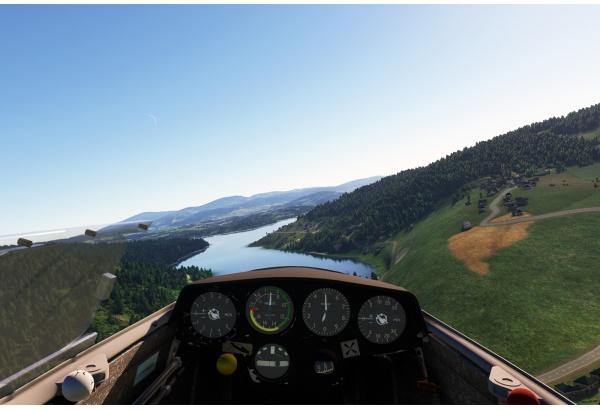 Symulator lotu Szybowcem VR w Warszawie