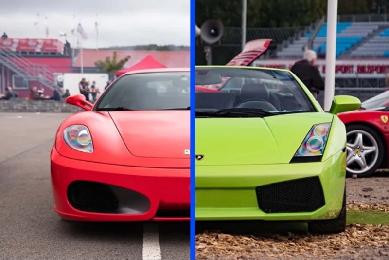 Jazda Lamborghini Gallardo lub Ferrari F430