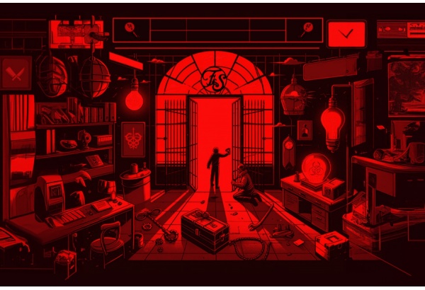 Wstęp do escape room nowej generacji Frank&Stein w Sopocie