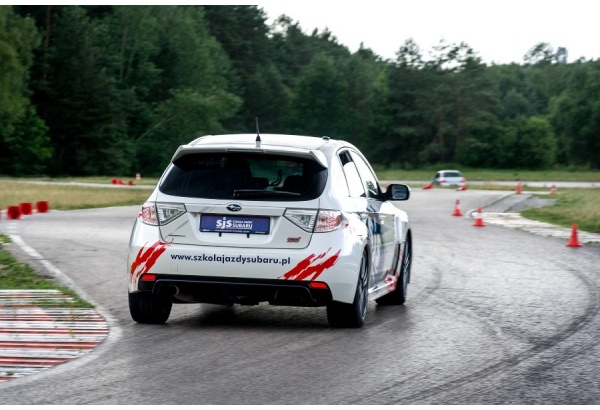 Jazda na fotelu pasażera Subaru Impreza