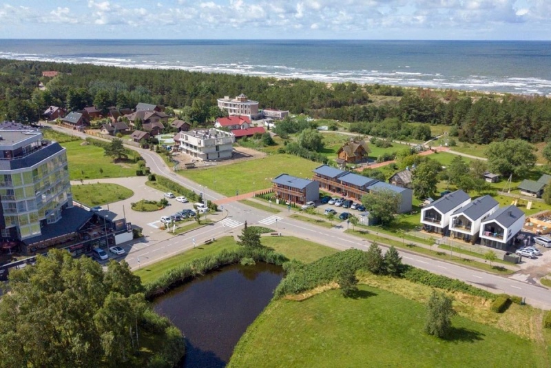 3 noclegi dla rodziny w apartamentach „Jūros 40” w Połądze