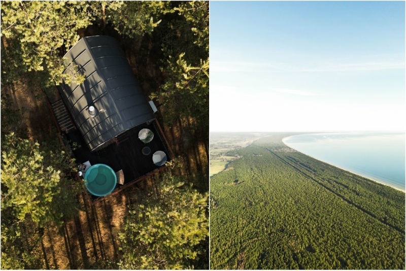 Nocleg w bungalowie „Jungle SPA” 4 metry nad ziemią i gorąca balia