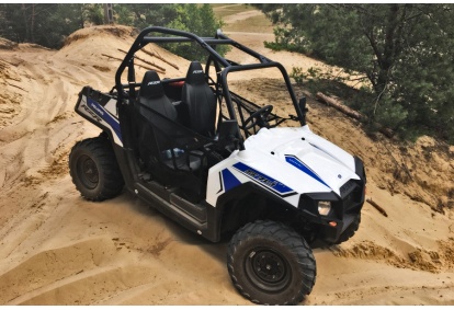 Jazda za kierownicą Buggy Polaris RZR 570 dla 1 osoby nieopodal Warszawy