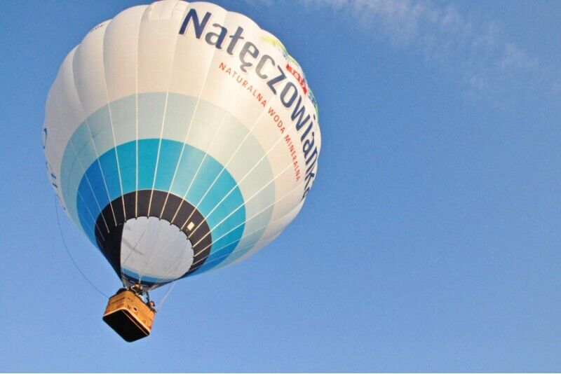 Lot balonem na wyłączność dla dwojga w Nałęczowie