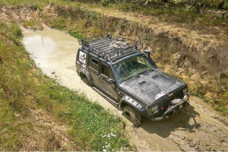 Off road 4x4 trasą EKSPERT w okolicach Warszawy