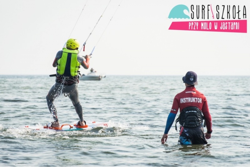 Kurs kitesurfingu Refreshing dla dwojga w Jastarni