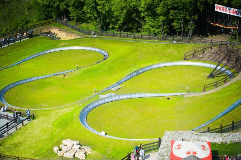 Park Doświadczeń Fizycznych + Park Rozrywki w parku Ogrodzieniec