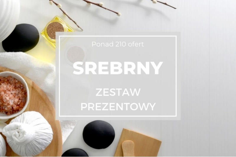 Srebrny zestaw prezentowy