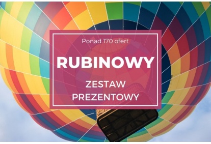 Rubinowy zestaw prezentowy