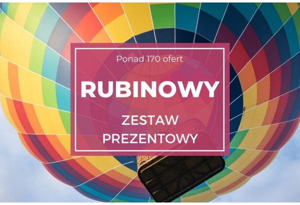 Rubinowy zestaw prezentowy