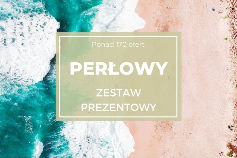 Perłowy zestaw prezentowy