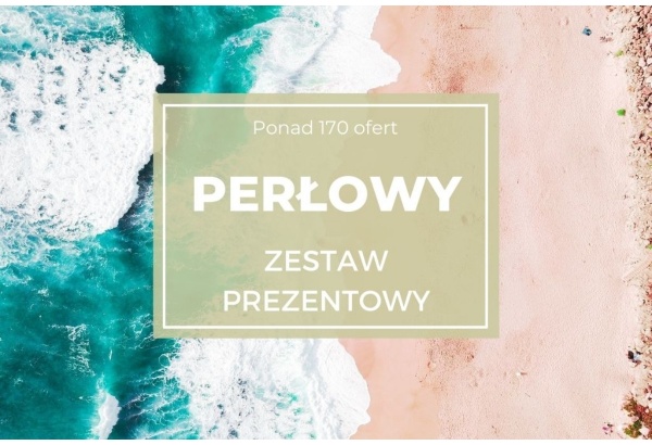 Perłowy zestaw prezentowy