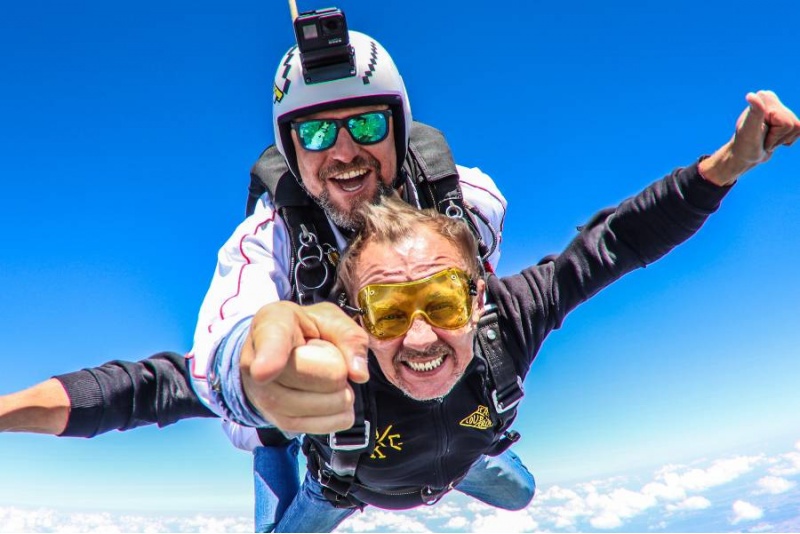 Skok tandemowy z nagrywaniem SELFIE w Kruszynie albo Przasnyszu