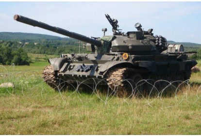 Przejażdżka czołgiem T-55