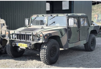 Przejażdżka pojazdem Humvee (na fotelu pasażera)