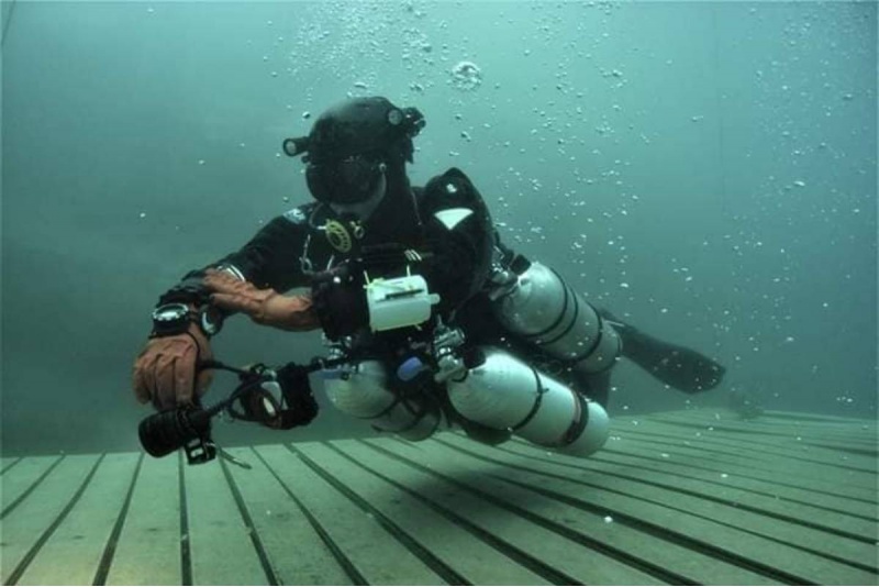 Próbne nurkowanie w Centrum nurkowym Beskid Divers