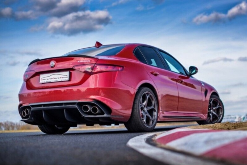 Jazda samochodem Alfa Romeo Giulia Quadrifoglio