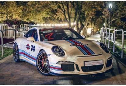 Jazda samochodem Porsche 911 Mkl w specyfikacji GT3