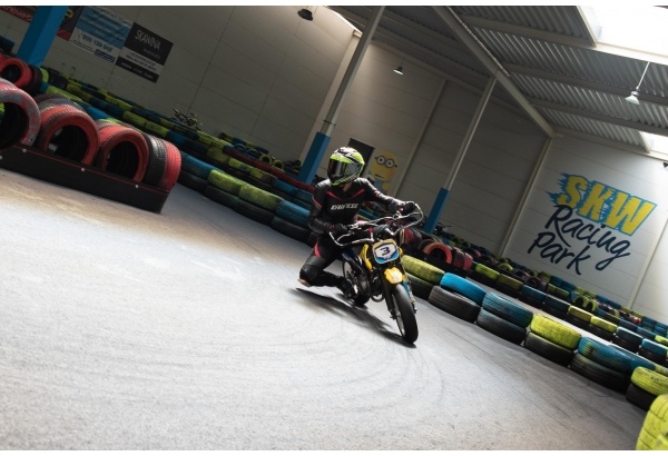 Jazda na Pitbike MRF 120 w SKW Racing Park