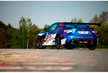 Drifting Subaru BRZ w Kielcach