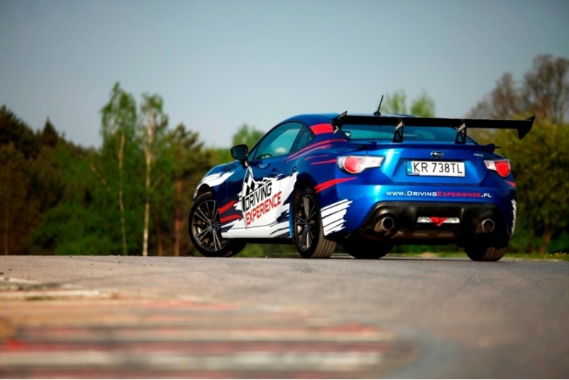 Drifting Subaru BRZ w Kielcach