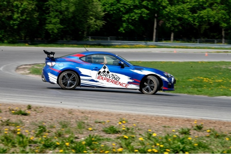 Drifting Subaru BRZ w Kielcach