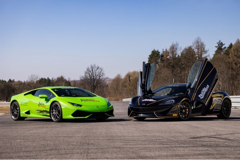 McLaren vs Lambo w Kielcach